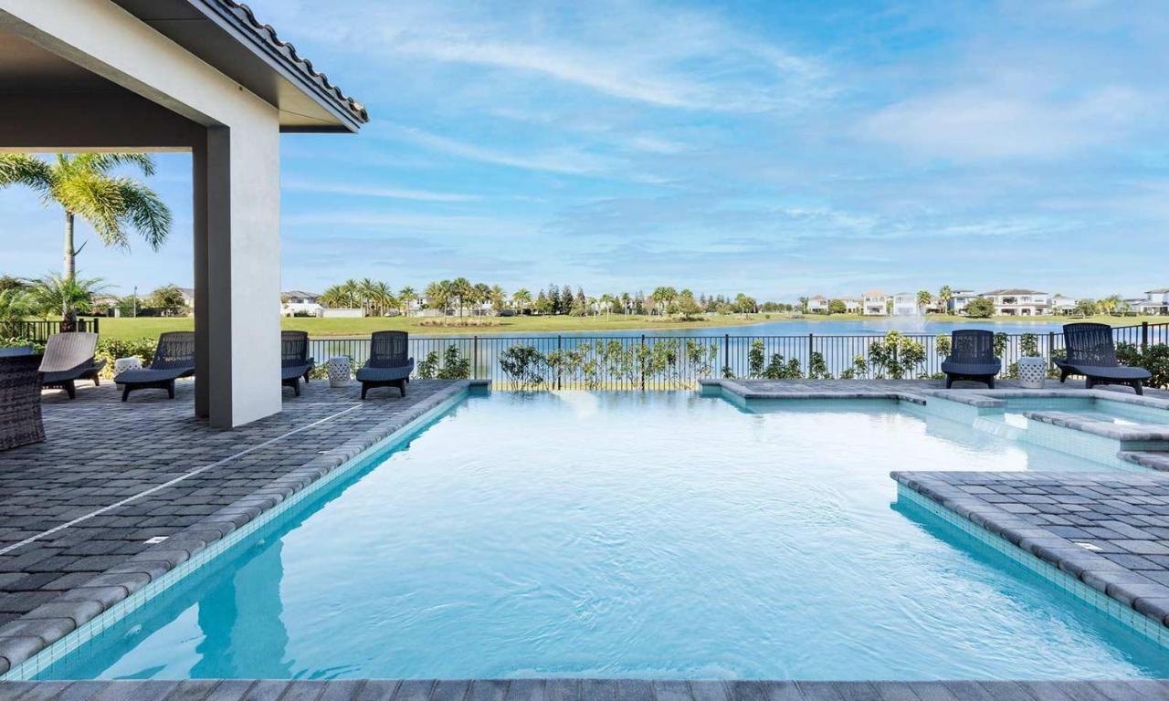 Upscale 8 Bdrm Villa With Home Theater At Reunion Kissimmee Eksteriør bilde