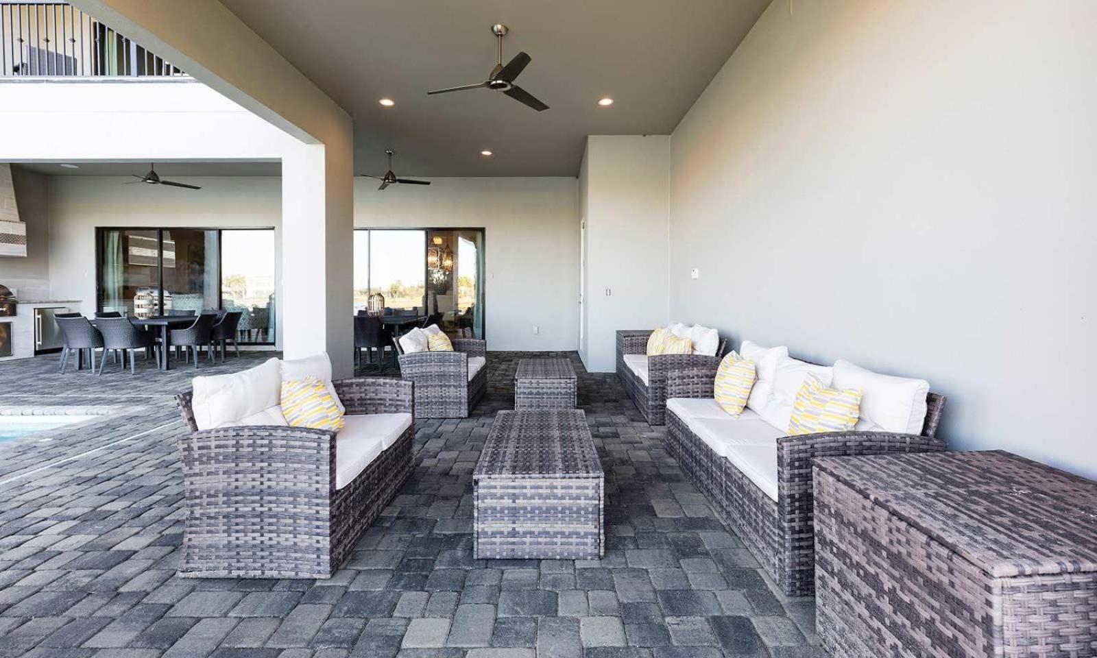 Upscale 8 Bdrm Villa With Home Theater At Reunion Kissimmee Eksteriør bilde