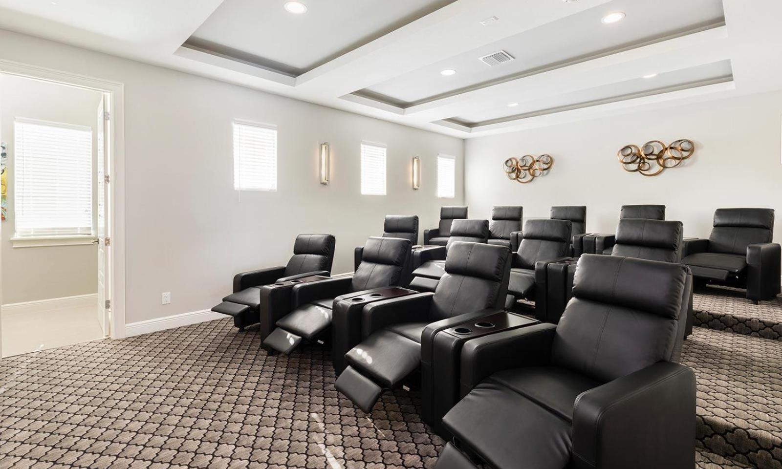 Upscale 8 Bdrm Villa With Home Theater At Reunion Kissimmee Eksteriør bilde